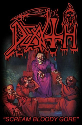 Death flagge fahne scream - death,