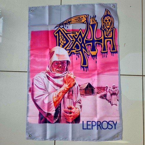 Death leprosy wall flag - -,