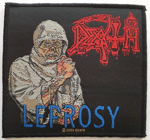 Death leprosy aufnäher - leprosy,