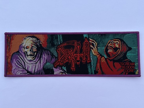 Death patch aufnäher scream - death,