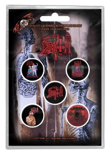 Death buttonset badges set - death,