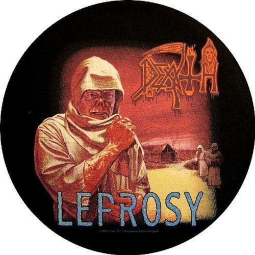 Death rückenaufnäher leprosy - death,