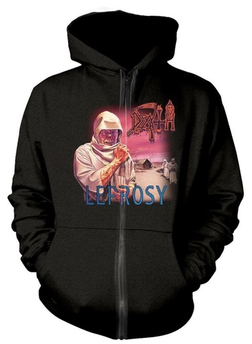 Death lepra zip hoodie - up,