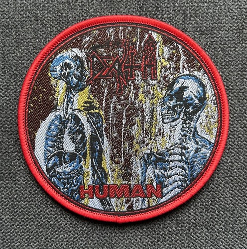 Death patch aufnäher human - death,