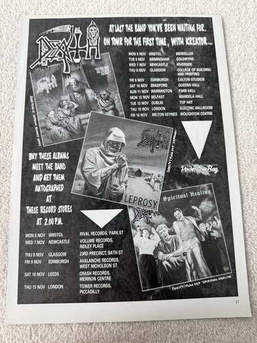 1989 death leprosy tour - 1989,